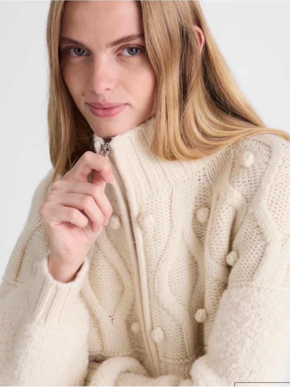 MADEWELL M Zip-Front Mockneck Cardigan NY659 $248
